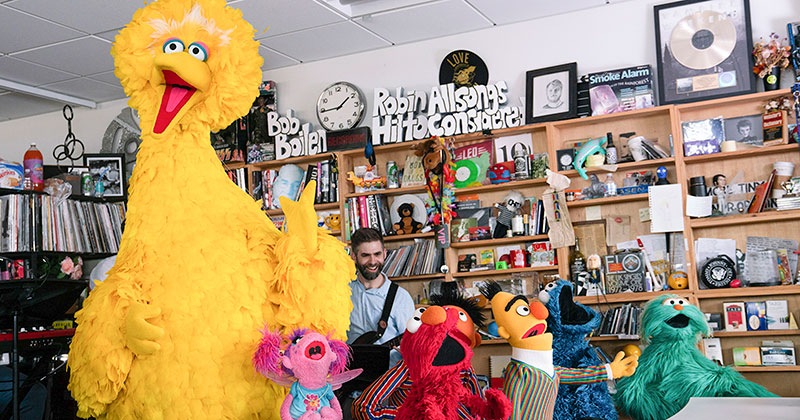 Sesame Street Went to NPR and Did an Awesome Tiny Desk Concert