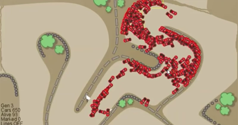 Teaching a Neural Network to Race Around a Track is Amazing and Terrifying