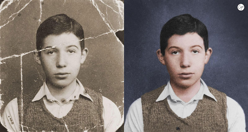 these artists restore old damaged photos and the results are incredible 2 These Artists Restore Old Damaged Photos and the Results are Incredible