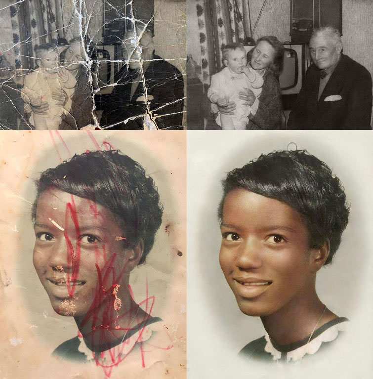 these artists restore old damaged photos and the results are incredible 3 These Artists Restore Old Damaged Photos and the Results are Incredible