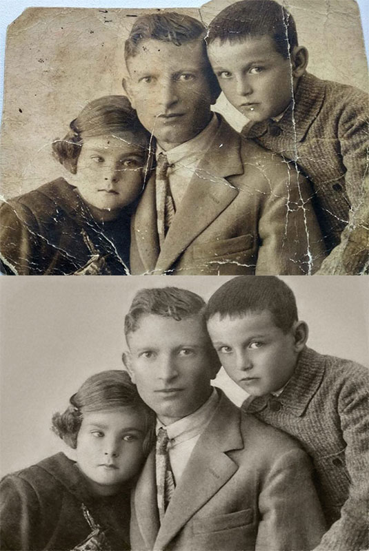 Restore Old Damaged Photos