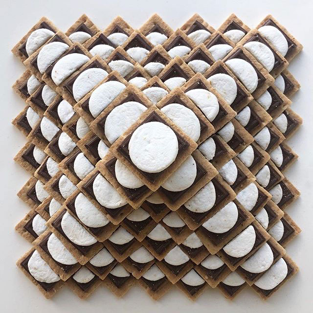 21 Delicious Geometric Food Gradients by Artist Adam Hillman ...