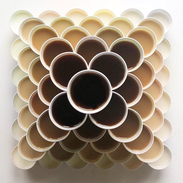 21 Delicious Geometric Food Gradients by Artist Adam Hillman ...