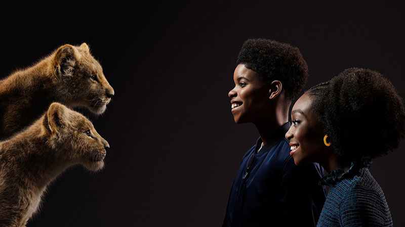 lion king cast and characters 8 New Promo Pics Show the Lion King Cast Meeting Their Animated Counterpart