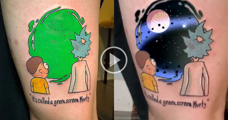 The Very Best Rick and Morty Tattoos  Rick and morty tattoo Pickle rick  tattoo Small tattoos