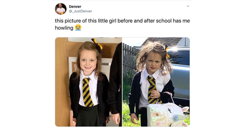 girl before and after school twitter The Shirk Report   Volume 541