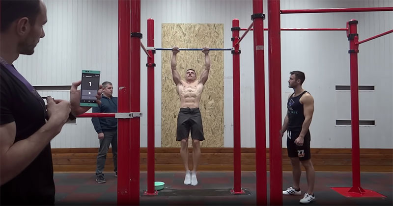 The Most Consecutive Muscle Ups World Record is Impressive
