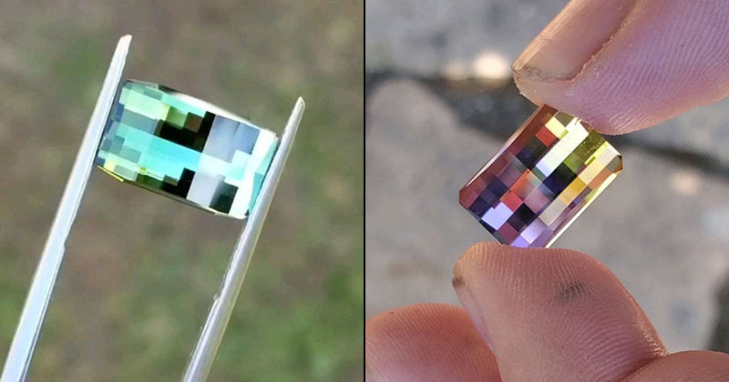 pixelated minecraft gems by jordan wilkins gemcutter3 12 These Pixelated Gems Look Like They Were Plucked Straight Out of Minecraft