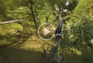 This Chase Footage of an FPV Drone Tracking a Roller Coaster is Incredible