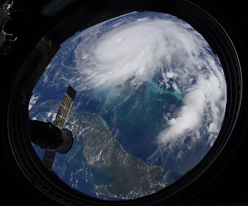 hurricane dorian from space 5 Hurricane Dorian Looks Menacing from Space (10 Photos)