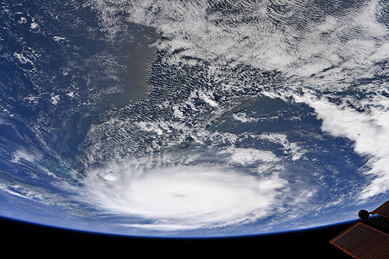 hurricane dorian from space 7 Hurricane Dorian Looks Menacing from Space (10 Photos)