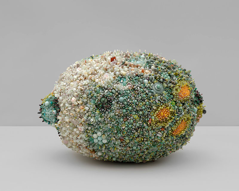moldy fruit sculptures formed from gemstones by kathleen ryan 5 Decoration and Decay: Moldy Fruit Sculptures Formed From Gemstones