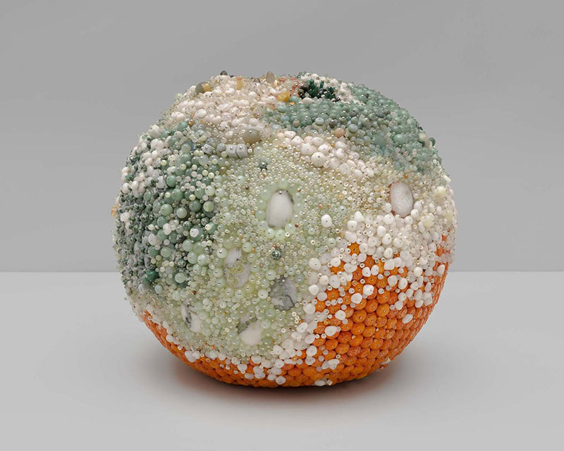 moldy fruit sculptures formed from gemstones by kathleen ryan 8 Decoration and Decay: Moldy Fruit Sculptures Formed From Gemstones