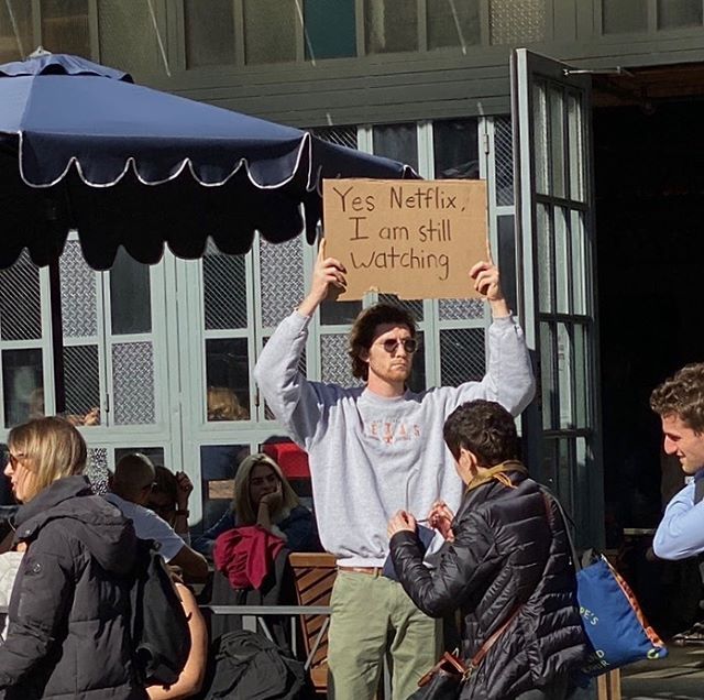 dude with sign protests random things instagram 5 Dude with Sign Protests the Most Random Things (13 Photos)