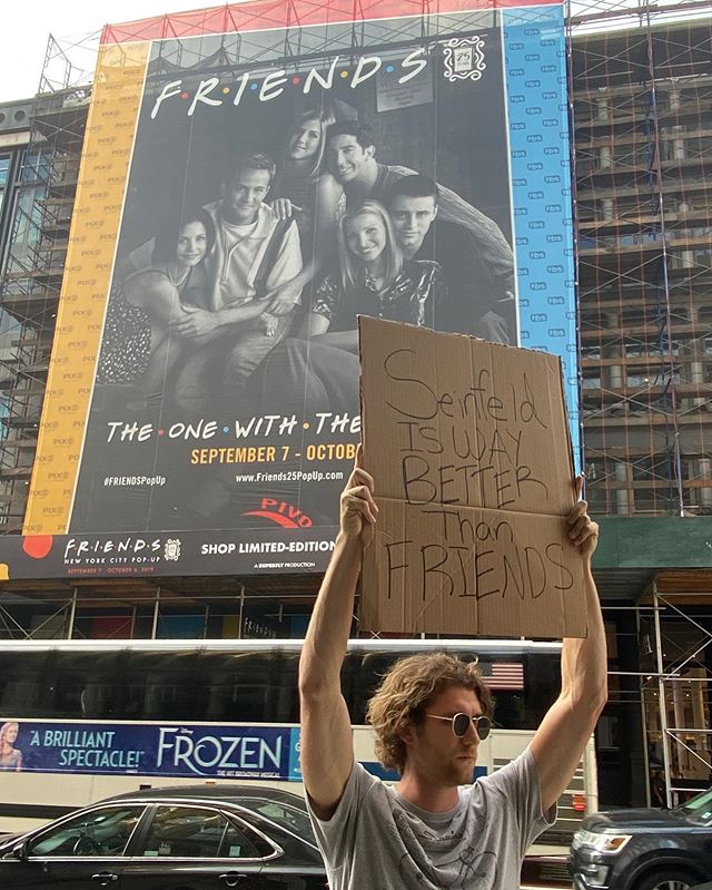 dude with sign protests random things instagram 6 Dude with Sign Protests the Most Random Things (13 Photos)