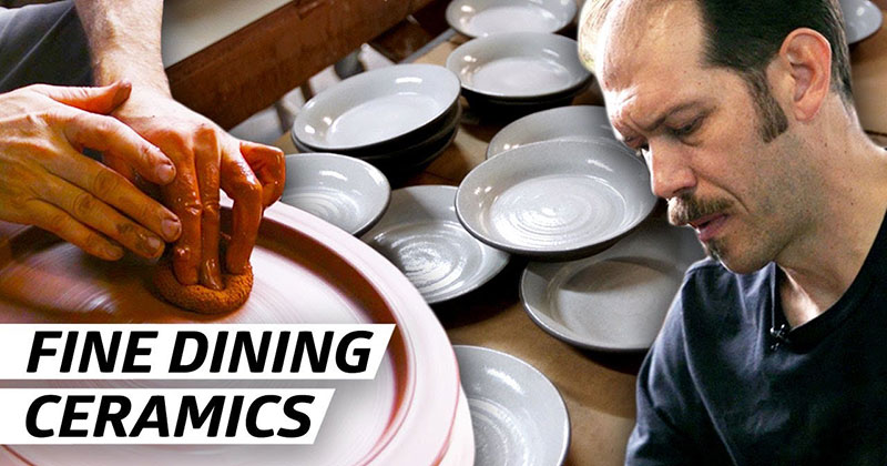 How a Ceramics Master Makes Plates for Michelin-Starred Restaurants