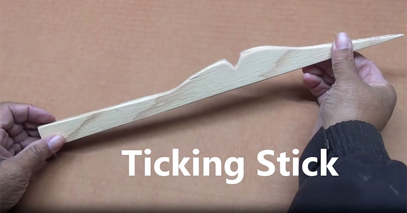 Tick Sticking, a Carpentry Hack (Few People Know)