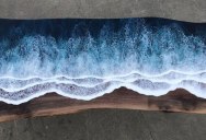 These Live Edge Ocean Shore Coffee Tables are Incredible (18 Pics)