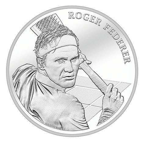roger federer becomes first ever living person celebrated on swiss coin 1 Roger Federer Becomes First Ever Living Person Celebrated on Swiss Coins