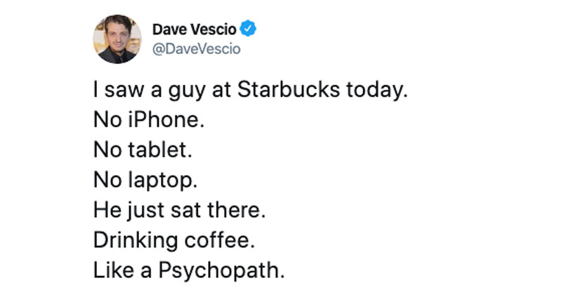 saw a guy at starbucks tweet The Shirk Report – Volume 562