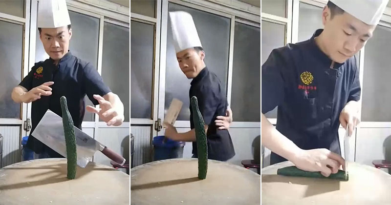 Now THAT is what you call a chef! (watch to the end)