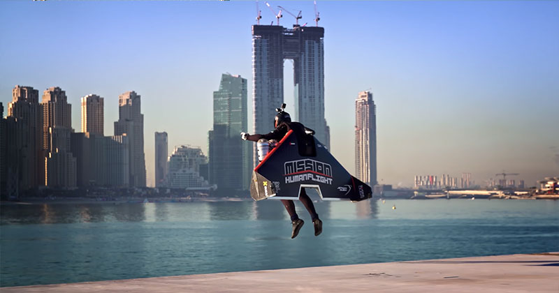 Flying with Incredible Real-Life Jetpacks in Dubai