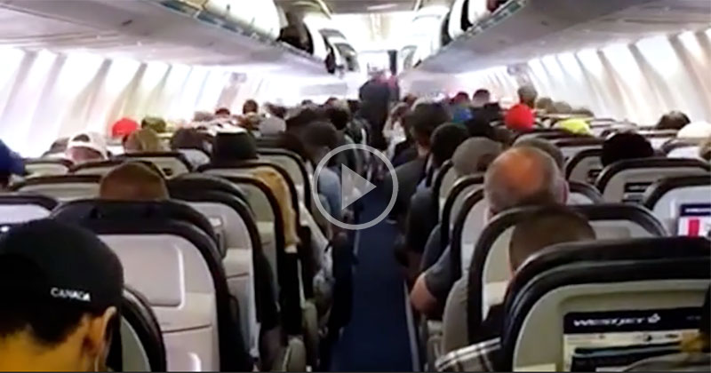 rare-footage-of-people-getting-off-a-plane-in-a-calm-and-orderly