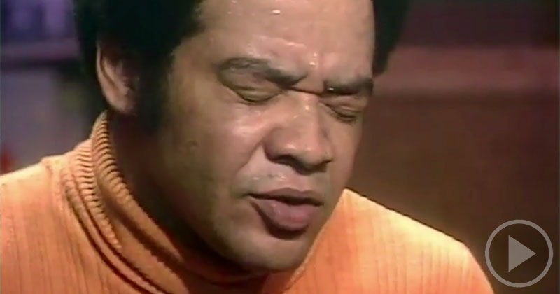 In Memory of Bill Withers, 3 Beautiful Live Performances from 1972-73