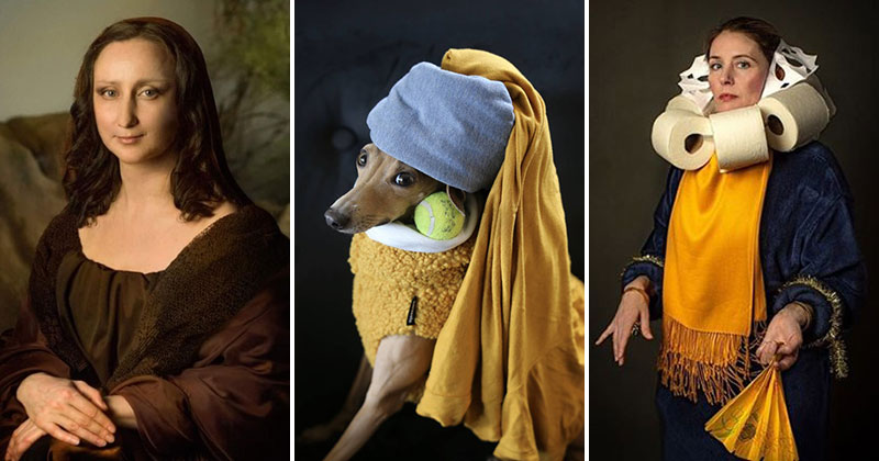 getty challenge People Stuck at Home are Recreating Famous Paintings and Its Awesome
