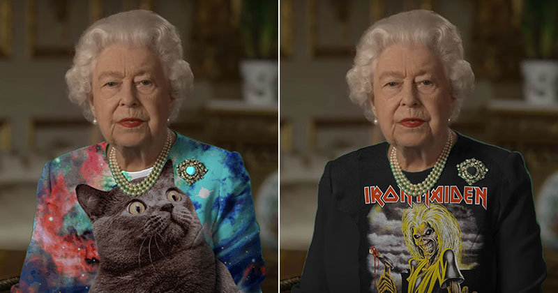 The Queen Wore Another 'Green Screen' Outfit and the Internet Rejoiced