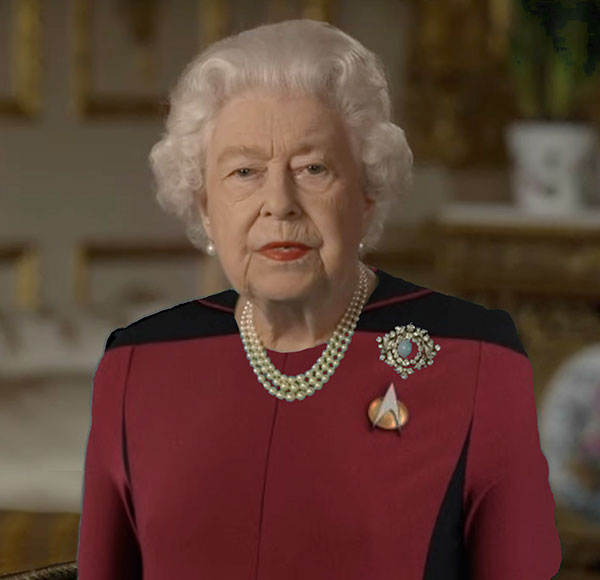 green screen queen photoshop green top 16 The Queen Wore Another Green Screen Outfit and the Internet Rejoiced
