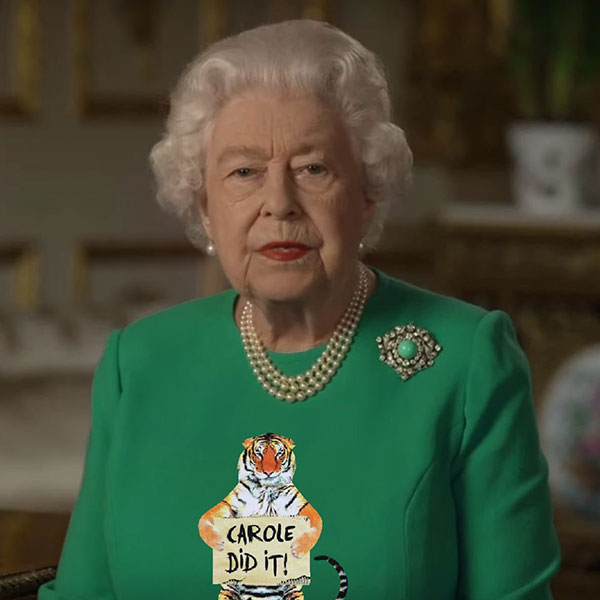 green screen queen photoshop green top 18 The Queen Wore Another Green Screen Outfit and the Internet Rejoiced
