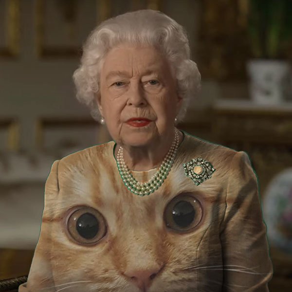 green screen queen photoshop green top 24 The Queen Wore Another Green Screen Outfit and the Internet Rejoiced