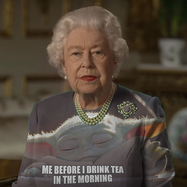 The Queen Wore Another ‘Green Screen’ Outfit and the Internet Rejoiced ...