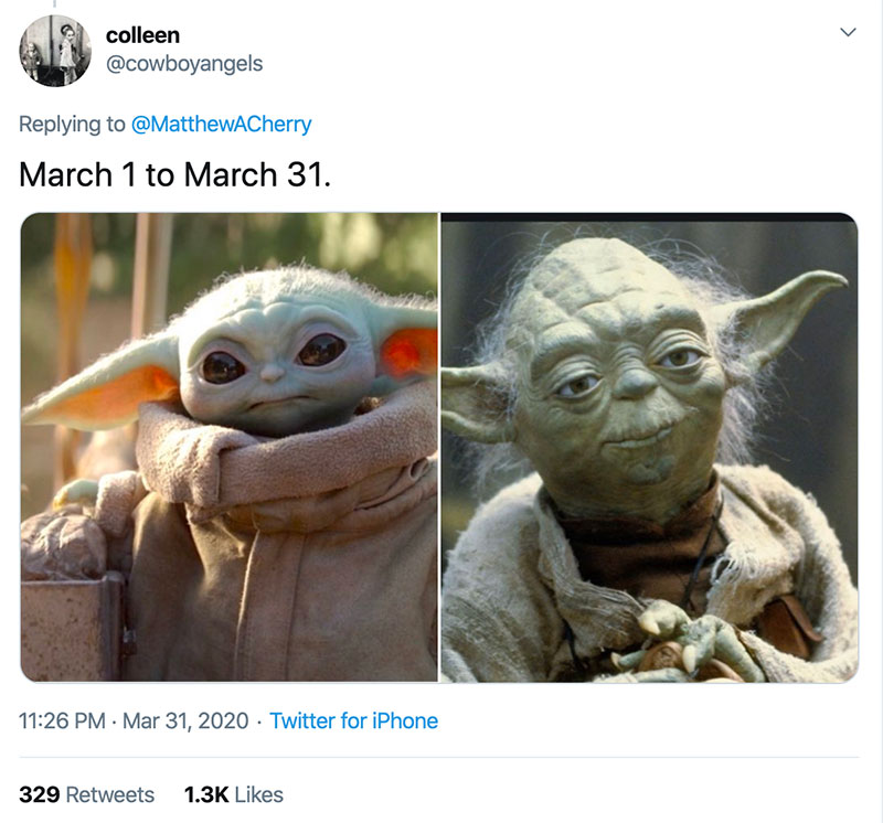 march 1 vs march 31 april 1 meme best of 24 These “March 1 vs April 1” Posts Perfectly Capture How Intense the Last Month Was