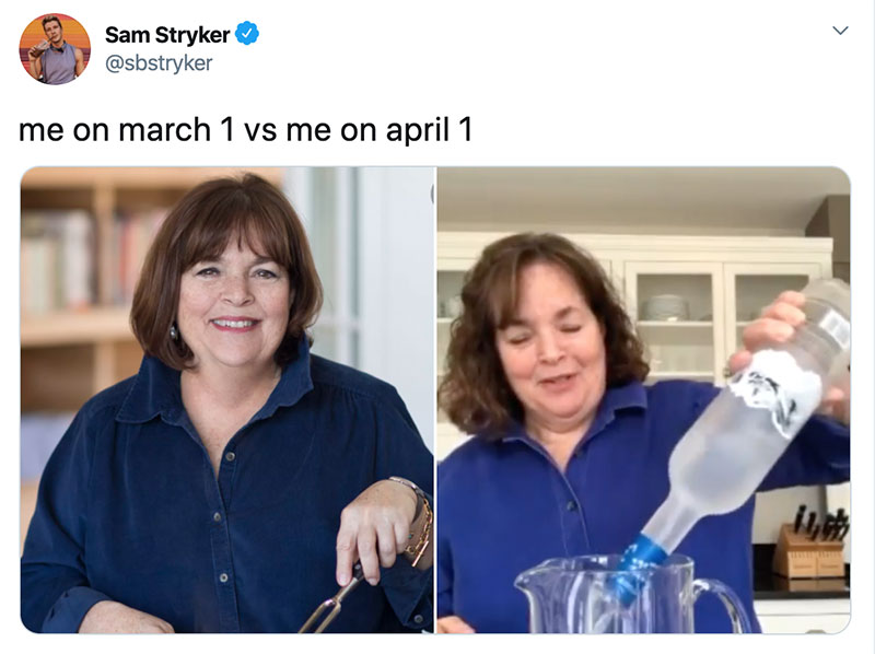 These “March 1 vs April 1” Posts Perfectly Capture How Intense the Last ...