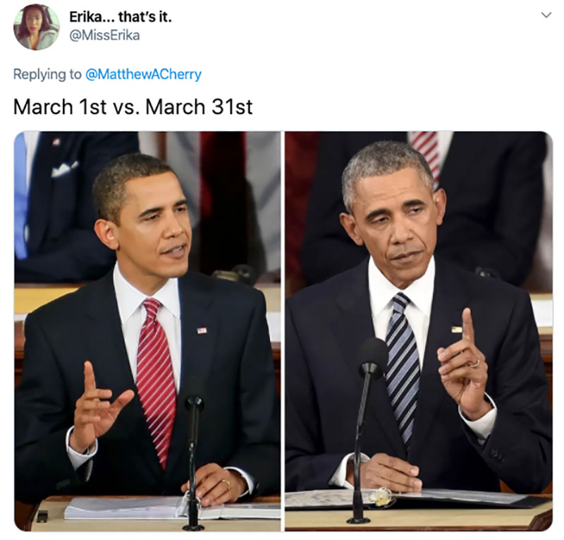march 1 vs march 31 april 1 meme best of 57 These “March 1 vs April 1” Posts Perfectly Capture How Intense the Last Month Was