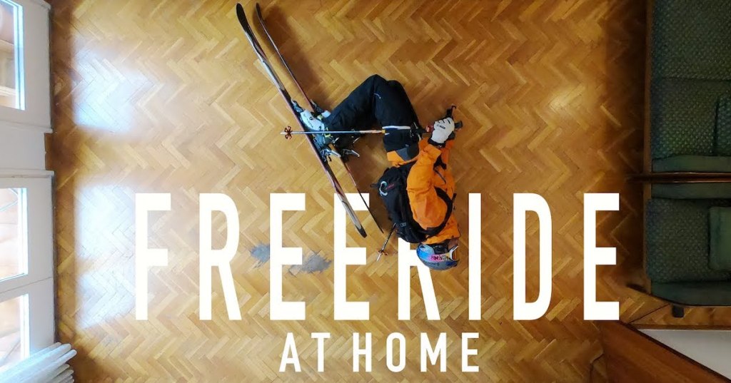 This Guy’s Ski Trip Got Cancelled So He Made a Stop Motion Ski Film at Home