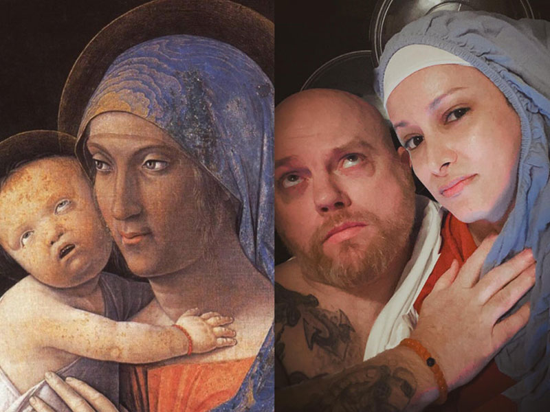 people recreating famous paintings at home getty museum challenge 11 People Stuck at Home are Recreating Famous Paintings and Its Awesome