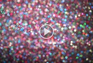 Falling Glitter in 4K Super Slow Motion Creates the Most Beautifully Abstract Visuals