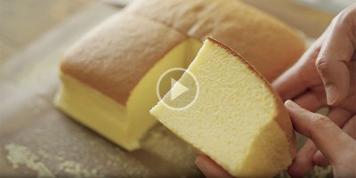 This Dialogue Free Taiwanese Castella Cake Recipe is a Perfect 10 Minute Break