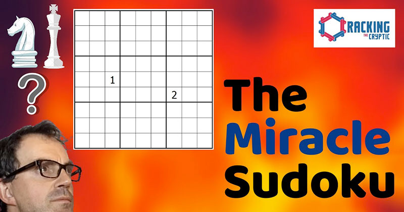 I Never Thought I Would Watch Someone Solve a Sudoku, But This Was Beautiful