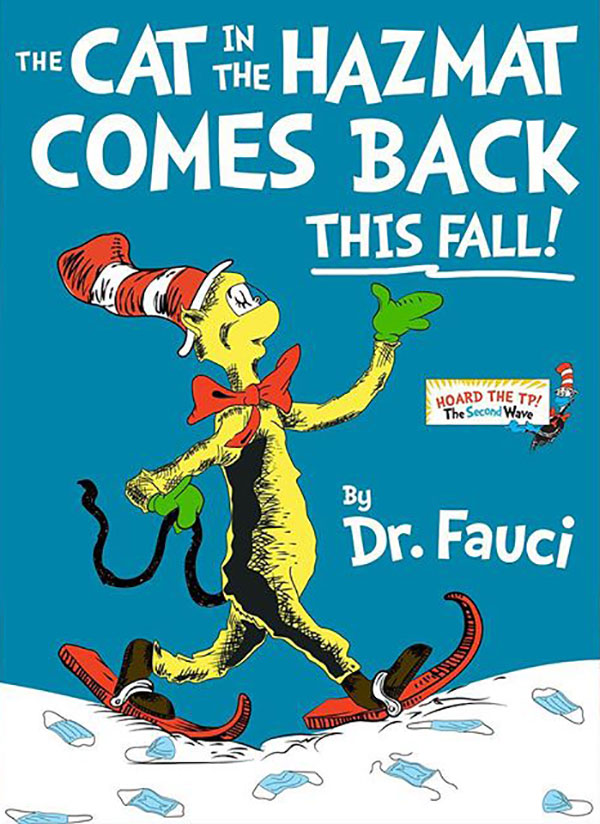 dr seuss book covers updated remixed pandemic by jim malloy 5 Someone Update These Classic Dr. Seuss Book Covers and Theyre Great