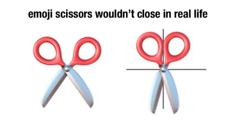 emoji scissors wouldnt close in real life The Shirk Report – Volume 579