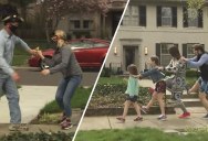 Michigan Mom’s Silly Walks Sign Sparks Brief Moment of Joy in the Neighborhood