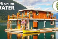This Craftsman Built His Own Off-Grid Houseboat and It’s Beautiful