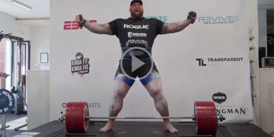The Mountain from Game of Thrones Just Set the New Deadlift World Record