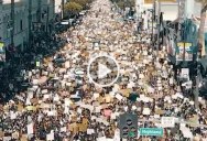 Drone Captures LA’s Largest Anti-Racism Protest Ever from Above