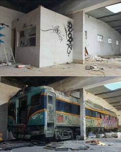 3d street art train by odeith 1 3d street art train by odeith 1