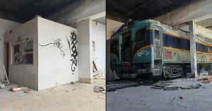 3d street art train by odeith 9 3d street art train by odeith 9